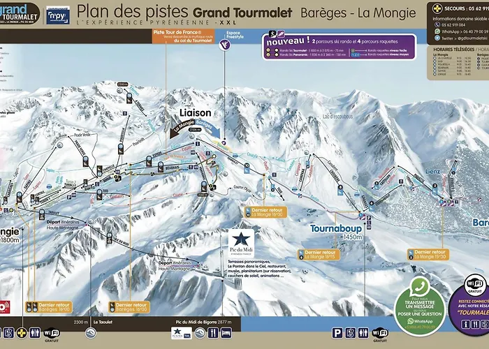 Lumineux 6 Personnes, Sud, Proche Pistes - La Mongie - Fr-1-404-360 バニエール・ド・ビゴール